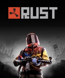 Rust man standing with gun